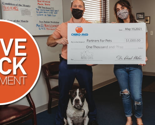 Regenerative Neuropathy DONATES $1000 TO PARTNER’S FOR PETS